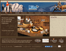 Tablet Screenshot of milco.ch